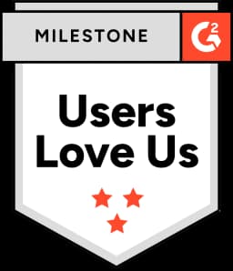 G2 Users Love Us