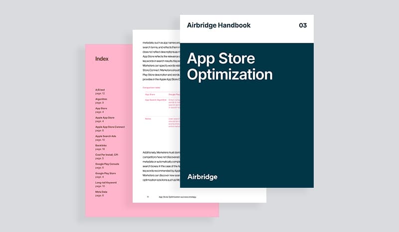 Cẩm nang Airbridge 03: ASO