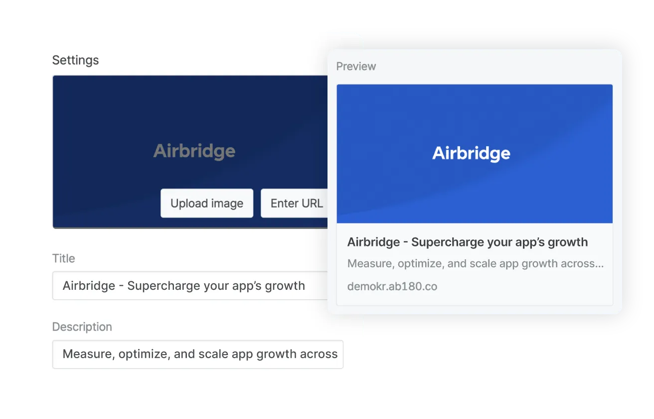 Custom branded short links