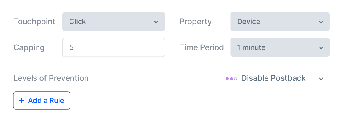 Giới hạn tần suất tùy chỉnh