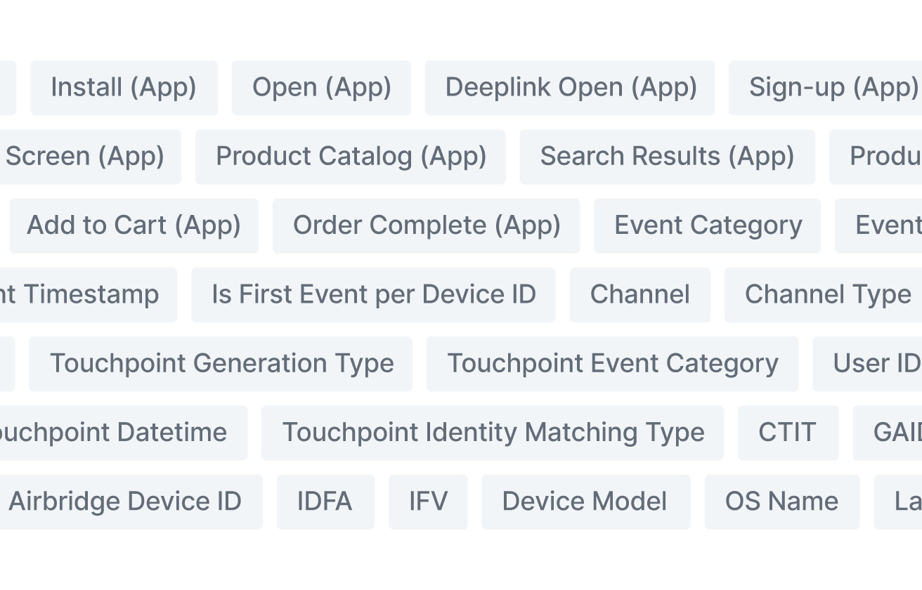 Full control over your attribution data pipeline